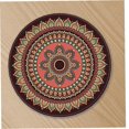 thumbnail image 3 of Mouse Pad Computer Mat Game Carpet Laptop Mousepad Vintage Round Anti Slip 20cm Diameter 2mm Thickness Computer Peripheral Accessories, 3 of 5
