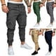 thumbnail image 3 of Ropa de trabajo, pantalones multibolsillos, tela tejida para hombre, pantalones casuales, pantalones con ataduras en las piernas, para hombre, 3 of 6