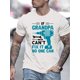 thumbnail image 1 of Men's Casual Crew Neck T-Shirt with "If Grandpa Can't Fix It No One Can" Print, Summer Regular Fit Graphic Tee with Slight Stretch, 1 of 8