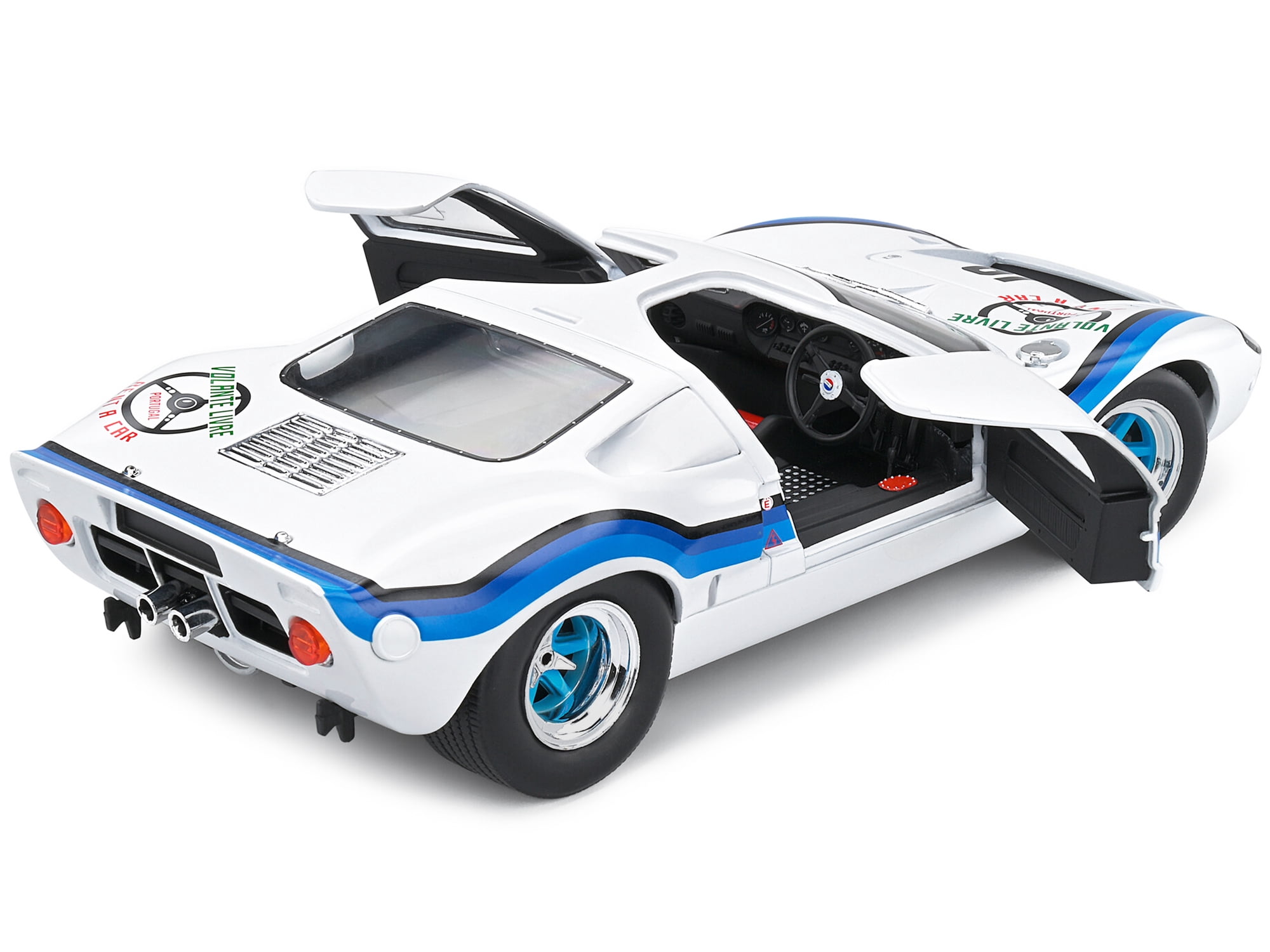 Ford GT40 MK.1 RHD #19 Emilio Marta "Angola Championship" (1973) "Competition" Series 1/18 Diecast Model Car by Solido