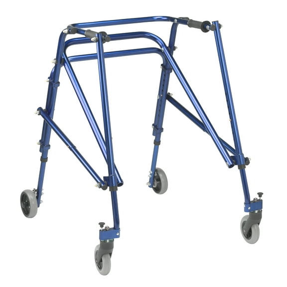 Inspired by Drive Nimbo 2G Lightweight Posterior Walker, Large, Knight Blue
