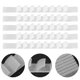 thumbnail image 5 of 100 tiras de silicona antideslizantes para perchas, adhesivas para ropa, 5 of 8