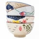 thumbnail image 1 of Juego de cuencos para arroz y sushi Whitenesser Japanese Ceramic, 320 ml, paquete de 4, 1 of 7