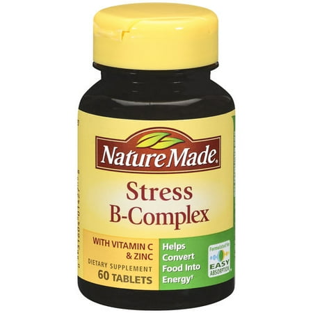Nature Made Stress B-Complex Supplement With Vitamin C And Zinc