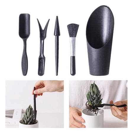 Transplanting Tools 5 Pieces for Indoor Gardening Professional Gift for People Who Love Gardening Accessory Durable