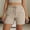 Shorts-341Khaki, variant on Gamivast Casual Shorts for Women Elastic Waist Drawstring Summer Lounge Shorts Lightweight Breathable Loose Fit Daily Wear with Pockets Comfy