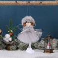 thumbnail image 4 of Christmas Angel Doll Hanging Decoration Tree Plush Cute Gauze skirt Girl Angel Doll Pendant Plush Ornaments for Christmas Gift, 4 of 5