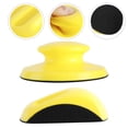 thumbnail image 2 of Miangastore Yellow Hand Sanding Blocks with PU Material for Polishing 2pcs 5 Inch, 2 of 9