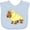AE-Light Blue, variant on Inktastic Easter Duck Triceratops Boys or Girls Baby Bib