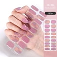 thumbnail image 3 of Tiras de uñas de Gel de mármol dorado, parche deslizante, flores, gradiente de Color, adhesivo de cubierta completa, lámpara UV, manicura curada, 3 of 7