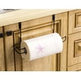 thumbnail image 2 of Over The Cabinet Paper Towel Holder, Black, 2 of 5