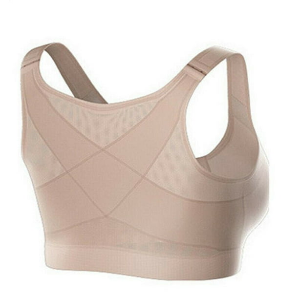 Women Sport Bra Top Posture Corrector Padded Bra Wireless Back Support Lift  Up Female Brassiere Fitness Yoga Bra Underwear 