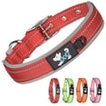 thumbnail image 4 of KBOOK Reflective Dog Collar Adjustable Neoprene Padded Dog Collars with Metal Belt Buckle for Small Medium Large Dogs, 4 of 6