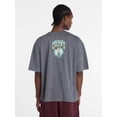 thumbnail image 3 of NBA Boston Celtics Boxy Fit Mineral Wash Graphic Tee Shirt, Men's Sizes XS-4XLT, 3 of 5