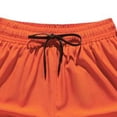 thumbnail image 5 of JXMVOJ Men's Solid Color Pocket Drawstring Casual Youth Versatile Sports Oversized Shorts, 5 of 5