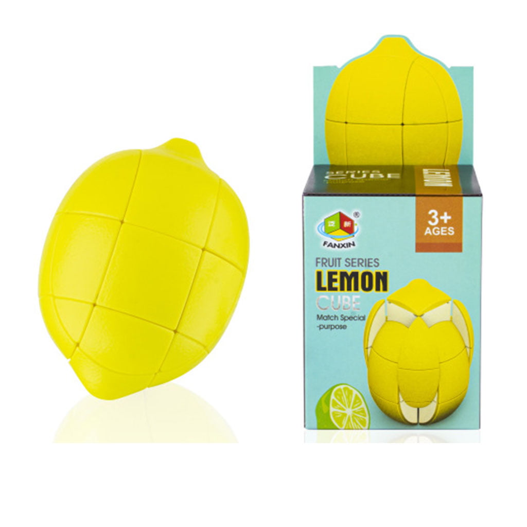 Apple Lemon Banana Third-order Fruit Rubik's Cube Real Model Puzzle Toy Creative 