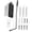 Black, variant on Electric Guitar Single Tremolo Bridge Bar Kit, Guitar Tremolo Bridge, Tremolo System With Roller Single Locking Vibrato Bridge Tailpiece For ST Guitar