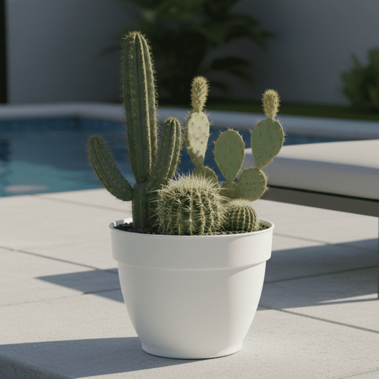 Deroma Jacinto Plant Pot, Cream, 12 Inch photo 7