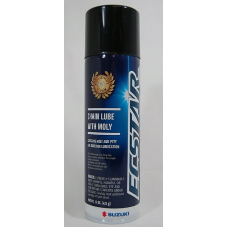 Suzuki ECSTAR 15 Ounce Chain Lube Street & Off Road Motorcycles (Best Motorcycle Chain Lube Review)