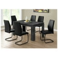 thumbnail image 6 of Dining Table, 60" Rectangular, Kitchen, Dining Room, Black Laminate, Contemporary, Modern, 6 of 9