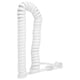 thumbnail image 3 of 1.5M 4.9Ft White Stretchy RJ9 4P4C Handset Telephone Coiled Cable Cord, 3 of 5