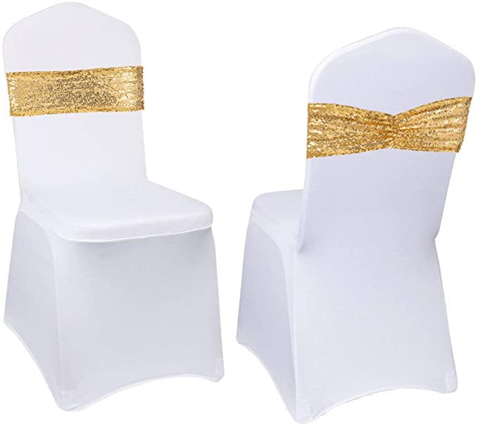 Rose Gold Silver Blue Pink Glitter Sequin Chair Bands Spandex Chair Sashes Elastic Chair Bow Ribbon With Buckle Wedding Birthday Party Decor Rose Gold Silver Blue Pink Glitter Sequin Chair Bands Spandex Chair Sashes Elastic Chair Bow Ribbon With Buckle Wedding Birthday Party Decor