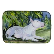 Carolines Treasures SS8266DDM Bull Terrier Dish Drying Mat 14 x 21" multicolor