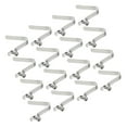 thumbnail image 1 of Unique Bargains 5.5x3.8mm Kayak Paddle Snaps, Hollow Button Single Pin Lock Tube Spring Clips for Tent Pole, 16 Pack, 1 of 6