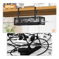 thumbnail image 4 of Cable Management Under Desk, Under Desk Cable Management Tray, Desk Cable Organizer,Cable Management Box,Cord Organizer, 4 of 8