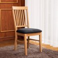 thumbnail image 2 of Stretch Chair Seat Covers, Spandex Jacquard Chair Seat Covers Removable Washable Chair Seat Cushion Cover For Kitchen, 2 of 6