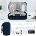 thumbnail image 6 of Electronic Organizer, Travel Cable Organizer Bag Pouch Electronic Accessories Carry Case Portable Waterproof Double Layers All-in-One Storage Bag, 6 of 7