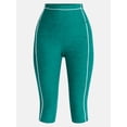 thumbnail image 6 of Athletic Works Women's and Women's Plus ButterCore Compression Capris, Sizes XS-4X, 6 of 7