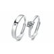 thumbnail image 1 of 2 Anillos Duo Promesa  Modelo Plata, 1 of 4
