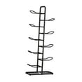 thumbnail image 1 of Indoor Basketball Rack Ball Racks Iron Vertical Sports Equipment Organizer Ball Storage Holder for Tennis Rackets Soccer Toys 58x23.5x146cm, 1 of 8