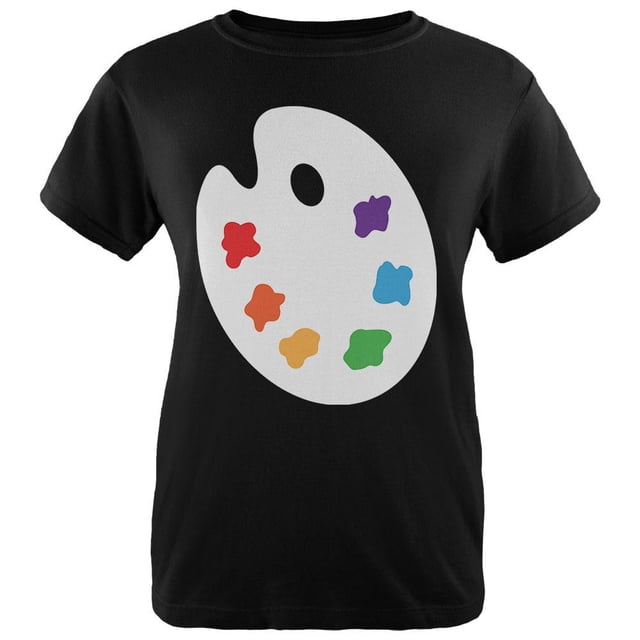 Halloween Artiste Palette Costume Femmes T-Shirt