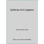 California Civil Litigation, Used [Hardcover]