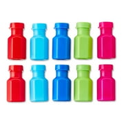 10 Count,Multicolor, Mini Bubbles, Party Favors, by Way To Celebrate