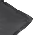 thumbnail image 5 of vidaXL Garden Bench Cushion Melange Anthracite 39.4"x19.7"x2.8" Fabric, 5 of 7
