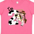 thumbnail image 4 of Inktastic I'm Two-cowgirl Riding Horse Birthday Girls Toddler T-Shirt, 4 of 5