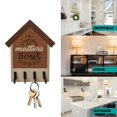 thumbnail image 1 of Wall Key Hook New Wall Mounted Entrance Key Storage Rack, 1 of 7