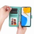 thumbnail image 4 of Funda tipo cartera GANGXUN para Honor X7 , diseño girasol, cuero PU, soporte, cierre magnético, tarjetero, 4 of 5