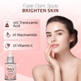 thumbnail image 2 of 10% Tranexamic Acid, 2% Niacinamide, 2% Vitamin C Serum | Neatique TNV3 Complex 100,000ppm TXA, 20,000ppm Niacinamide Facial Serum for Glass Skin, Even Tone & Smooth Appearance, 2 of 8