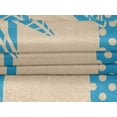 thumbnail image 5 of oneOone Velvet Sky Blue Fabric Tropical Sewing Material Print Fabric By The Yard 58 Inch Wide, 5 of 7