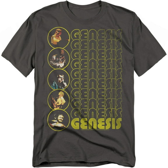 Genesis T-Shirt The Carpet Crawlers Unisex Graphic Tee For Men & Women Charcoal