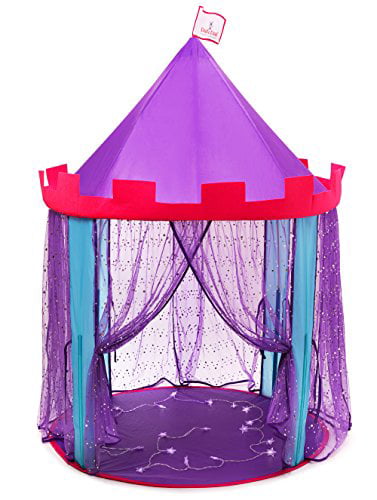 Details about   Princess Castle Play Tents for Girls Bonus Pri Kids Play Tent with Star Lights 