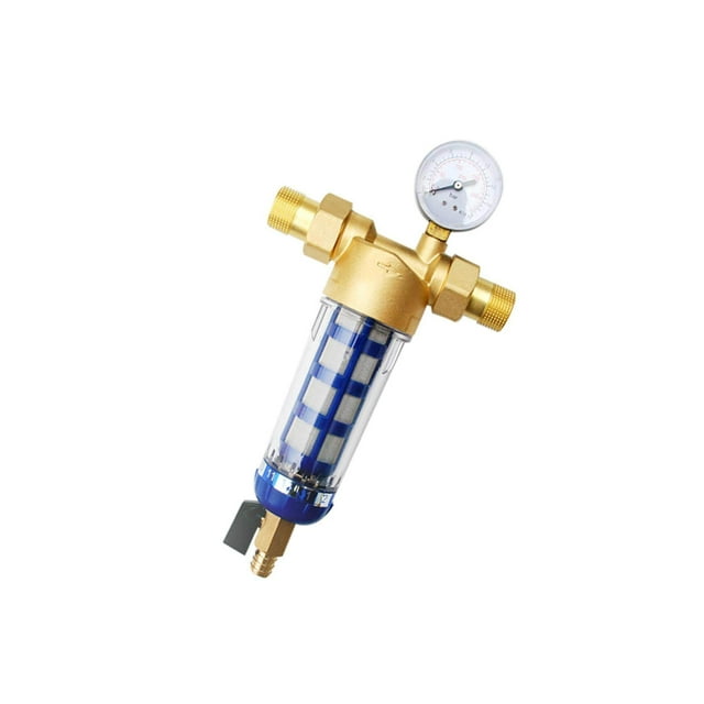 Whole House Water Pre Filter System 1inch System Protector Central 40 Micron for Kitchen Well Water