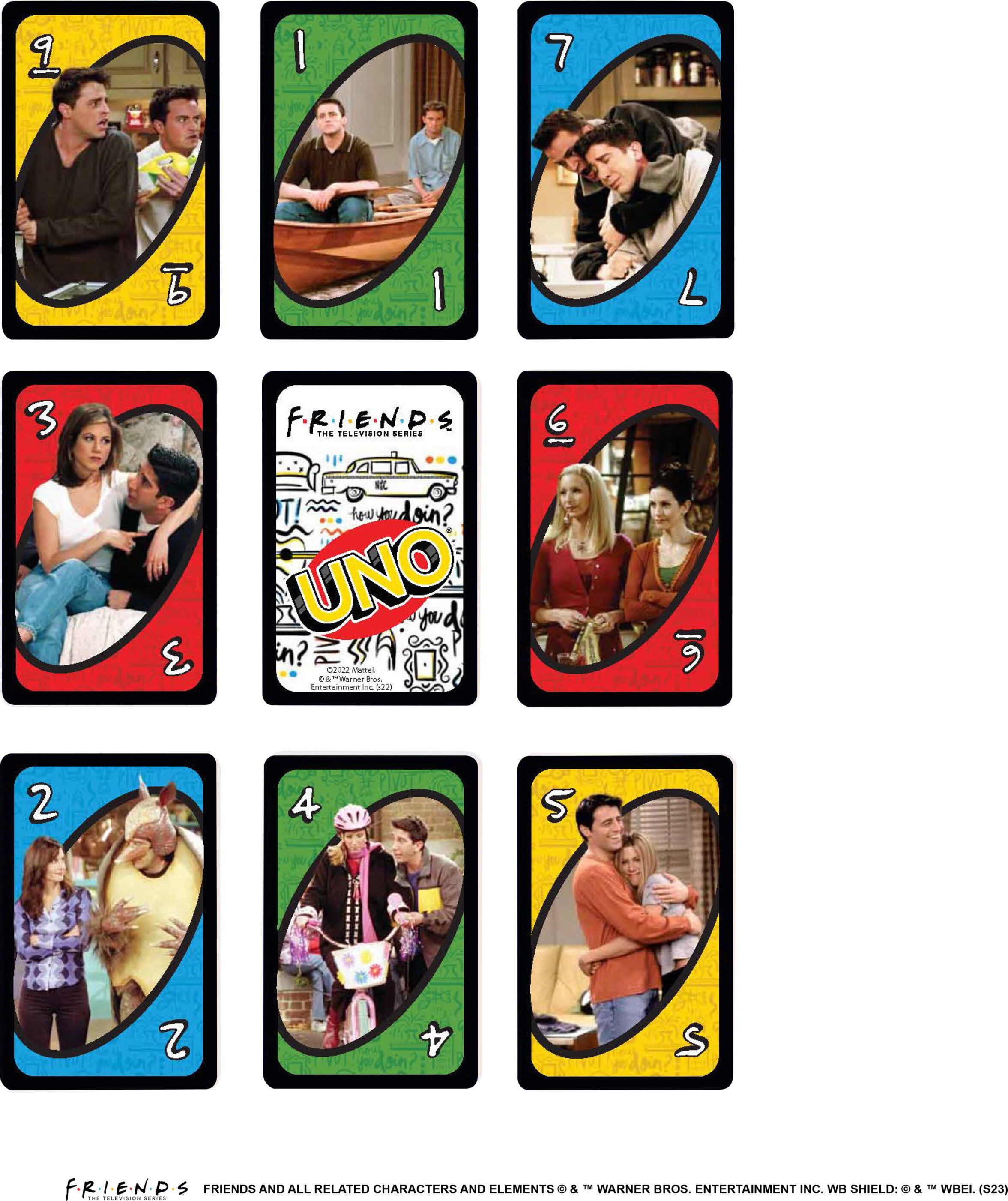 UNO Card Games Friends/Family/Kids Playing Card Game for sale