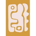 thumbnail image 2 of Haase, Andrea 11x14 Gold Ornate Wood Framed with Double Matting Museum Art Print Titled - Seventies Groove I, 2 of 4