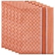 thumbnail image 1 of REGALWOVEN Paños de cocina de tejido waffle 6 piezas toallas de cocina de algodón naranja 15"x25", 1 of 5