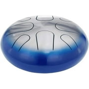 Pearl 8 Note Tongue Drum - G Major - Blue Burst